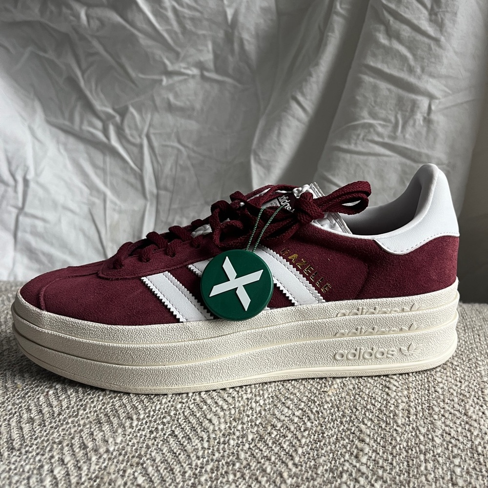Adidas Gazelle Bold Maroon